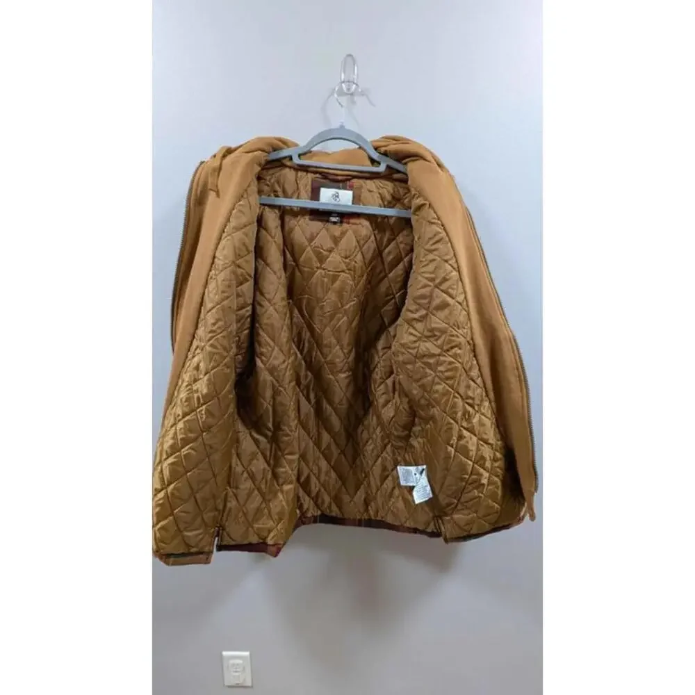 Legendary Whitetails Hooded Flannel Jacket - Men's Medium - Maple Plaid Pattern - Picture 4 of 9